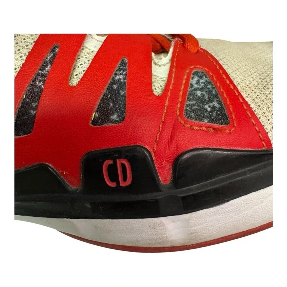 Nike‎ Zoom Vapor ID Custom Red White Tennis court Shoes Size 8.5